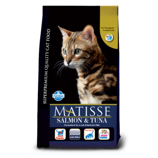Farmina Matisse adult cat food with salmon and tuna 10kg