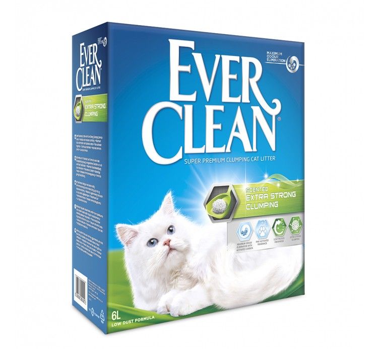 Everclean Extra Strong Scented άμμος γάτας 6 lt