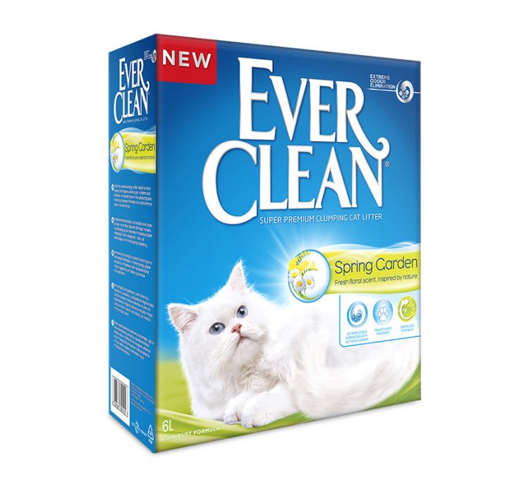 Everclean Spring Garden άμμος γάτας 6 lt
