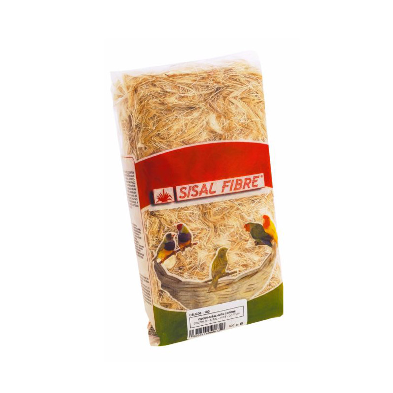 Υλικό φωλιάς από καρύδα-sisal-γιούτα-βαμβάκι 100gr