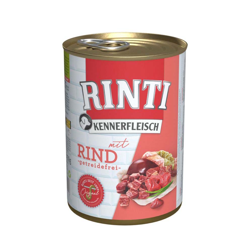 RINTI Υγρή Τροφή για Σκύλους Χωρίς Σιτηρά με Βοδινό 400gr