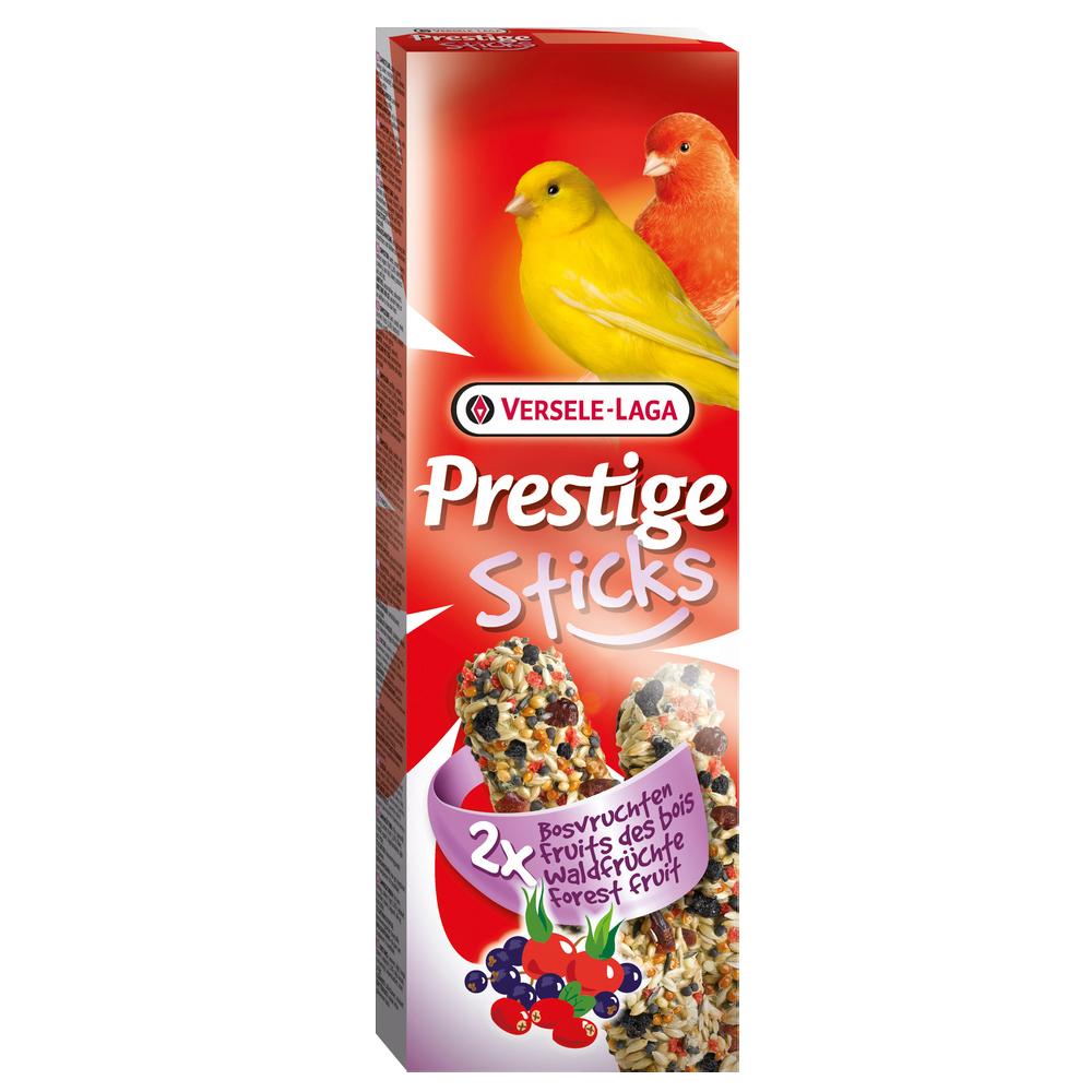 Versele Laga Prestige Sticks με Φρούτα του Δάσους για Καναρίνια 2x30gr