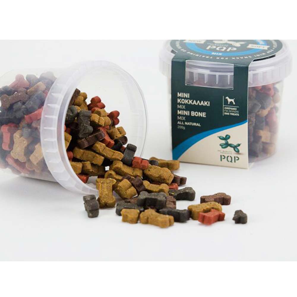 PQP Mini Snacks for Puppies with Mix of Meat 200gr