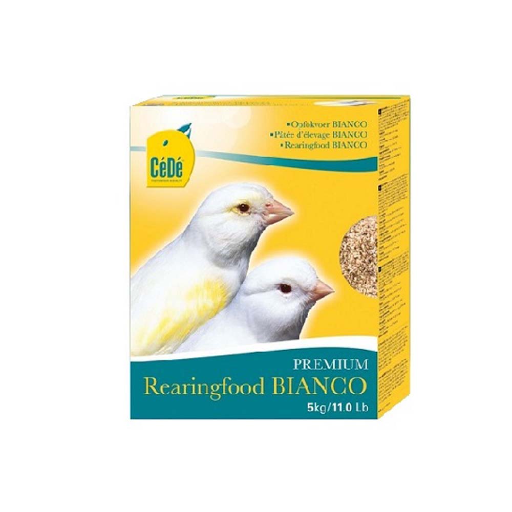 CeDe Αυγοτροφή για καναρίνια λευκή 5Kg, (5x1Kg)