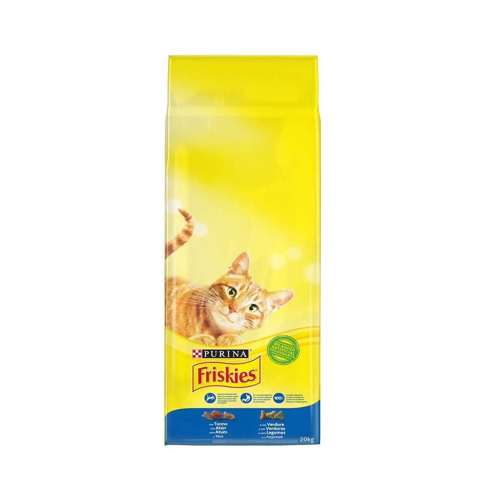 Purina Friskies ξηρά τροφή για γάτες με τόνο και λαχανικά 20kg
