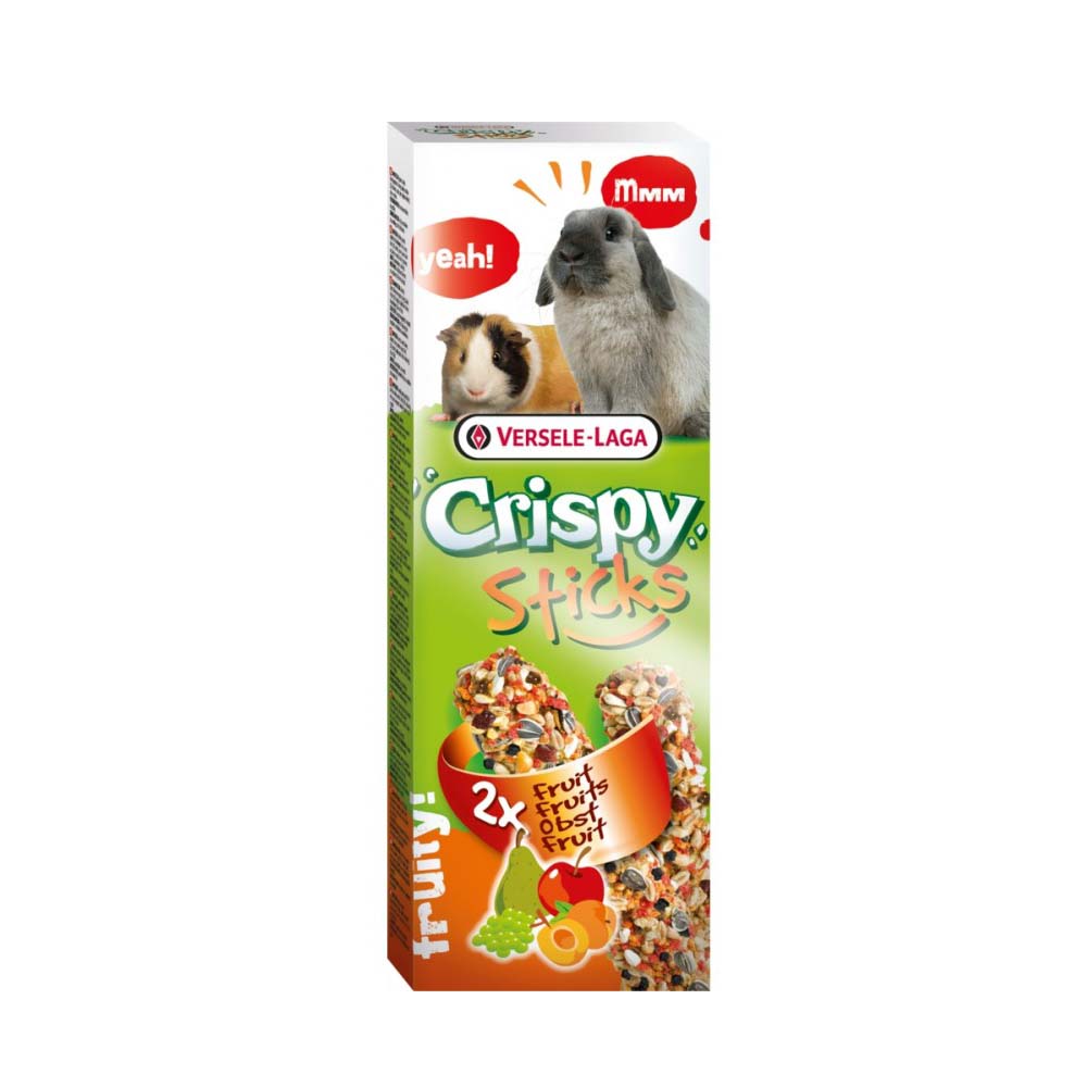 Versele Laga Λιχουδιά για Ινδικό Χοιρίδιο / Κουνέλι με Φρούτα Crispy Sticks 110gr 2τμχ