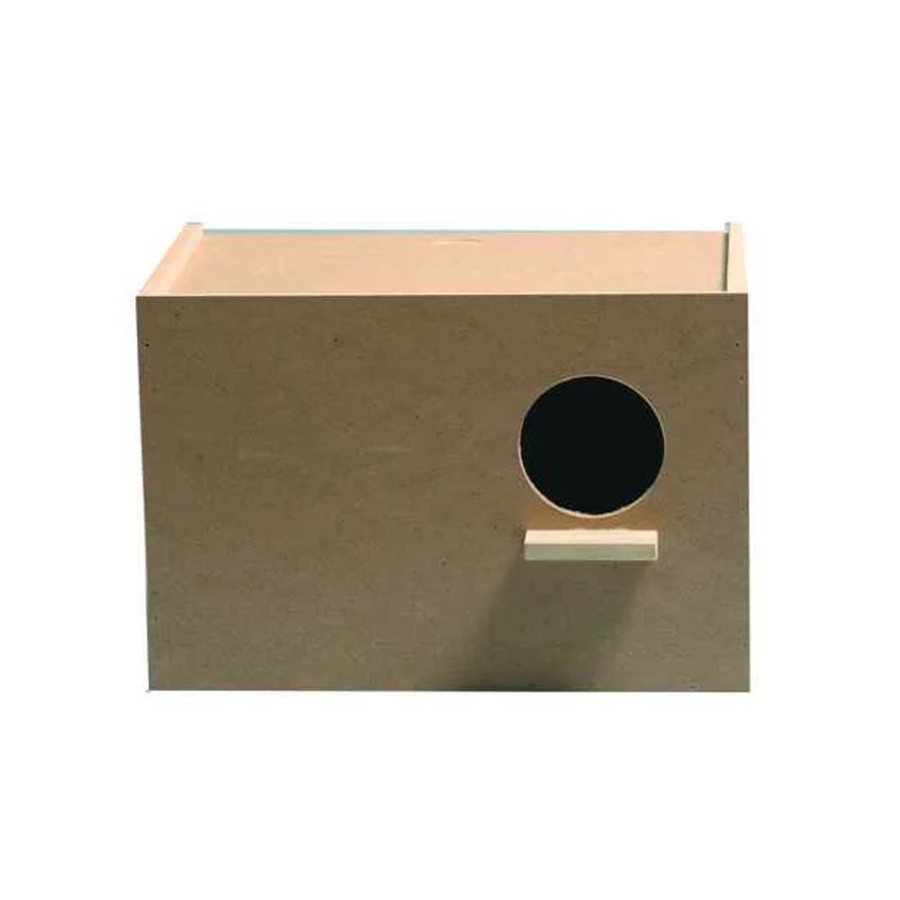 Ξύλινη Φωλιά Για Παπαγάλους Κοκατίλ