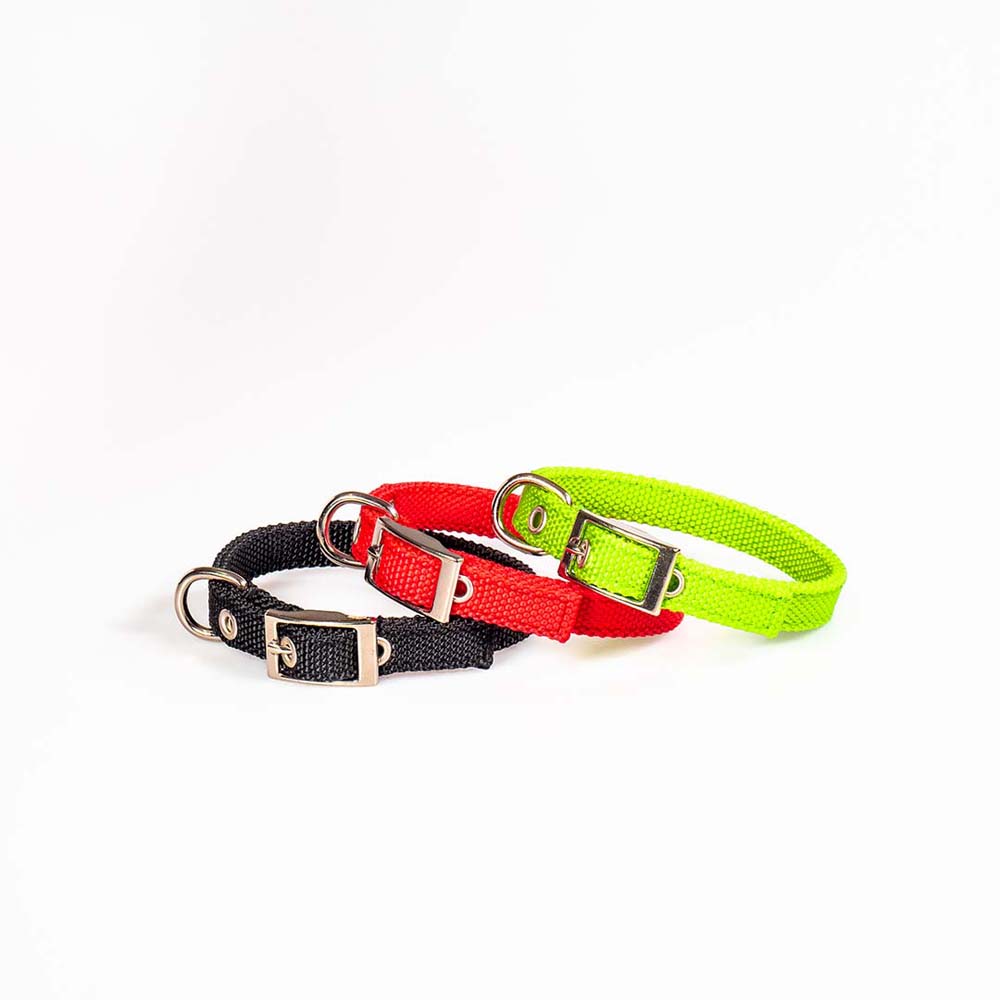 Funky Pet Synthetic Strap Collar 39cm - 1.5cm
