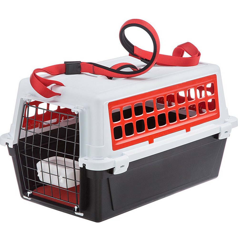 Ferplast  Atlas 20 Trendy Plus Κλουβί Μεταφοράς Σκύλου Κόκκινο 58x32x37εκ.