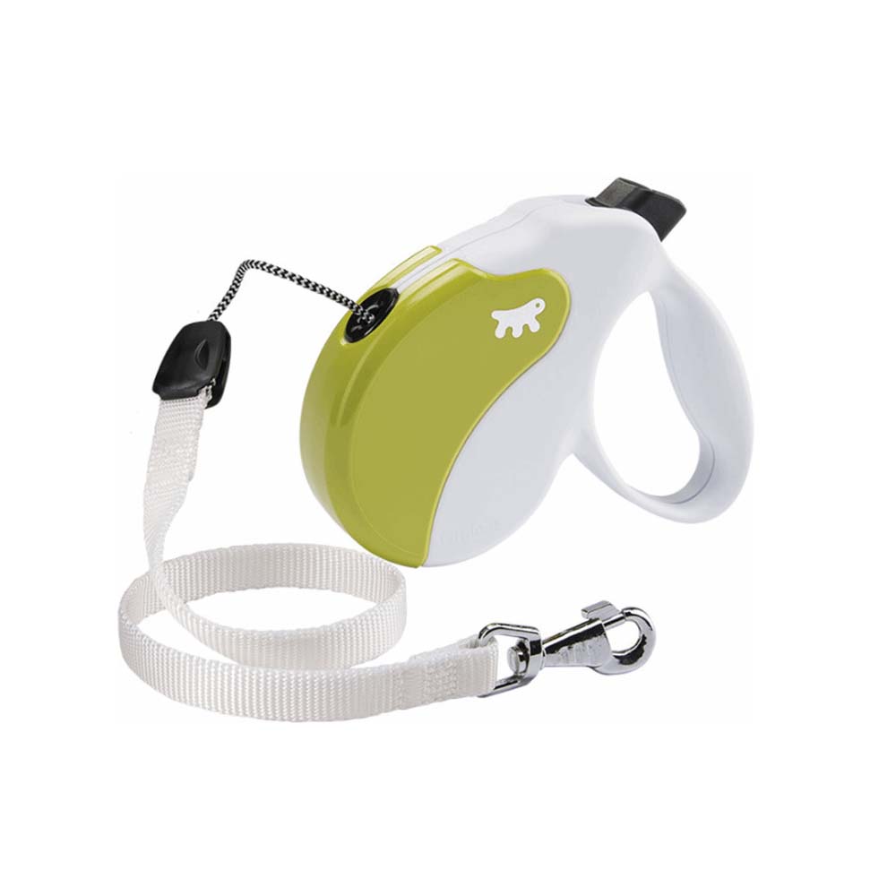 Ferplast Πτυσσόμενο Λουρί/Οδηγός Σκύλου Ιμάντας Amigo σε Πράσινο Χρώμα 5m έως 25kg