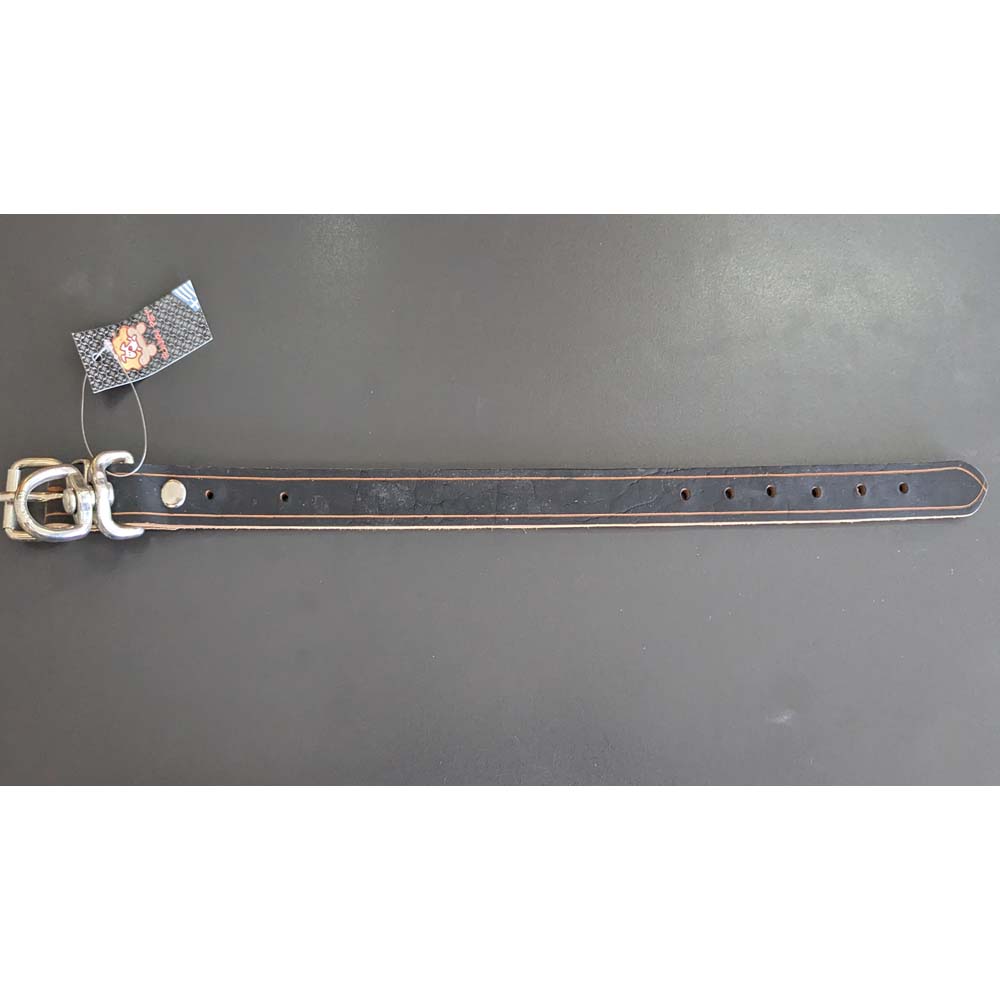 Funky Pet Περιλαίμιο Για σκύλους από Δερμα με Στρίφτη 2.5εκ Χ 53εκ