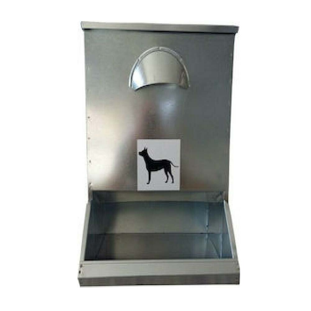 Ταΐστρα σκύλου μεταλλική Μεγάλη