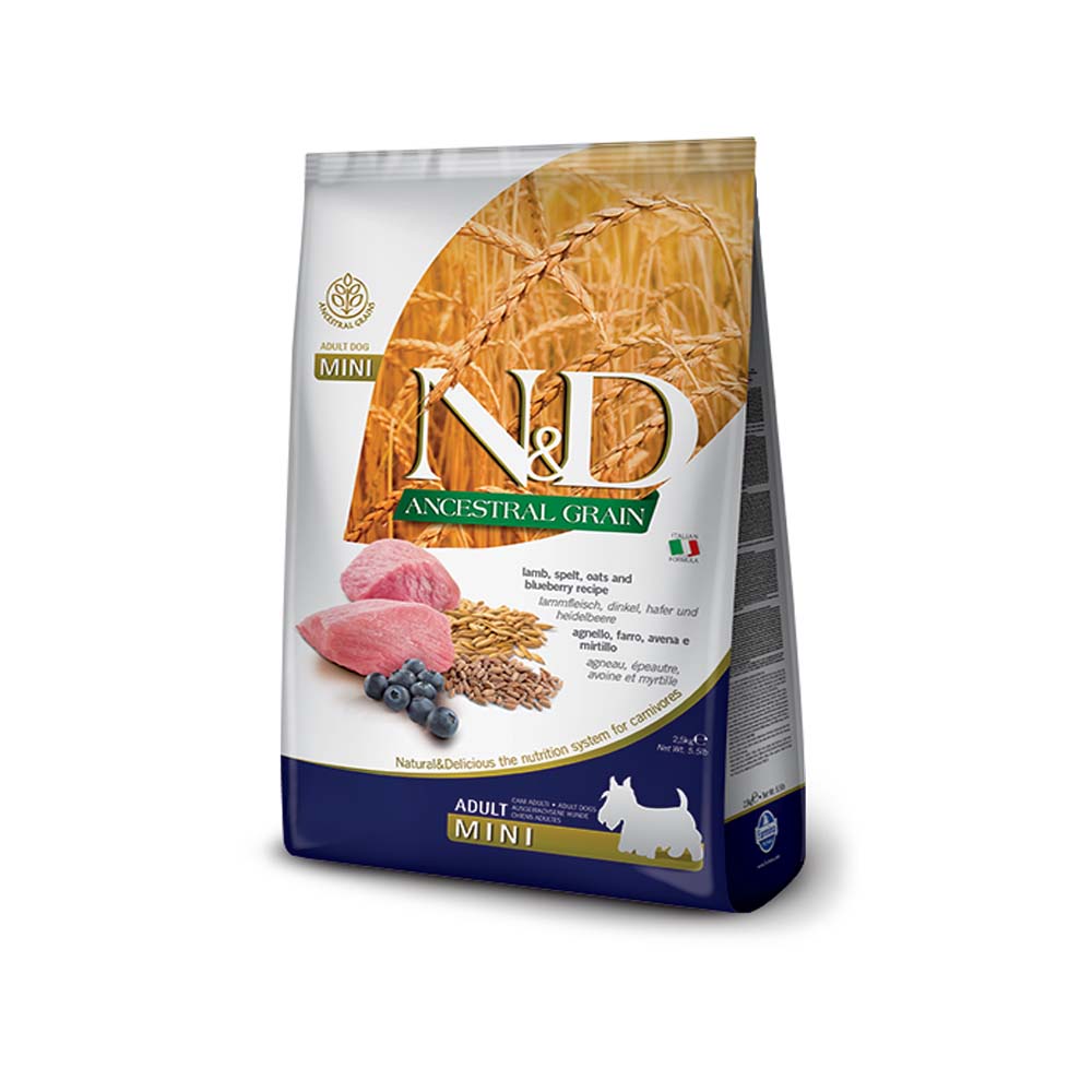 Farmina N&D Ancestral grain Adult mini Τροφή για σκύλους 2.5Kg