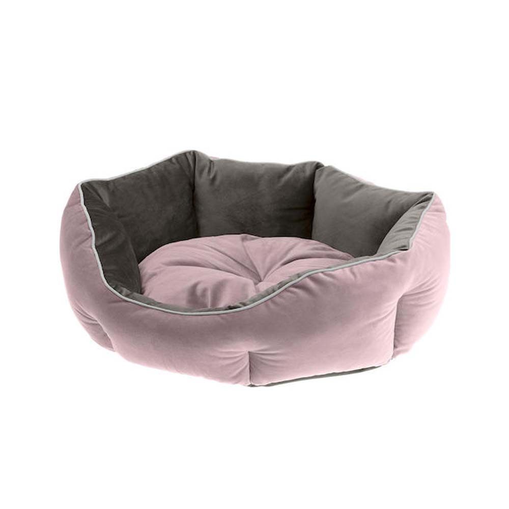 Ferplast Queen 60 Καναπές-Κρεβάτι Σκύλου-Γάτας Pink 60x46cm