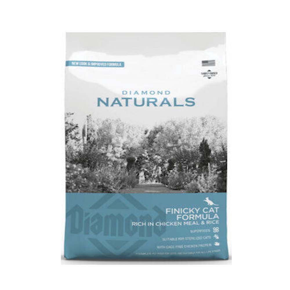 Diamond Naturals Finicky Ξηρά Τροφή για Ενήλικες Στειρωμένες Γάτες με Κοτόπουλο 3kg