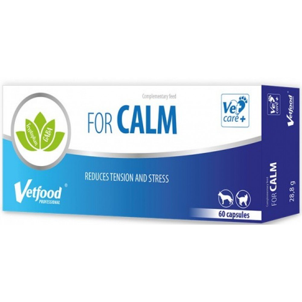 VETFOOD For CALM 1 Ταμπλετά κατά του στρες για Σκύλο και Γάτα