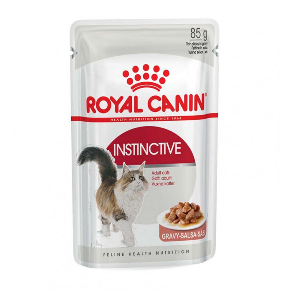 Royal Canin Wet Instinctive Adult Gravy cat food 12x85gr