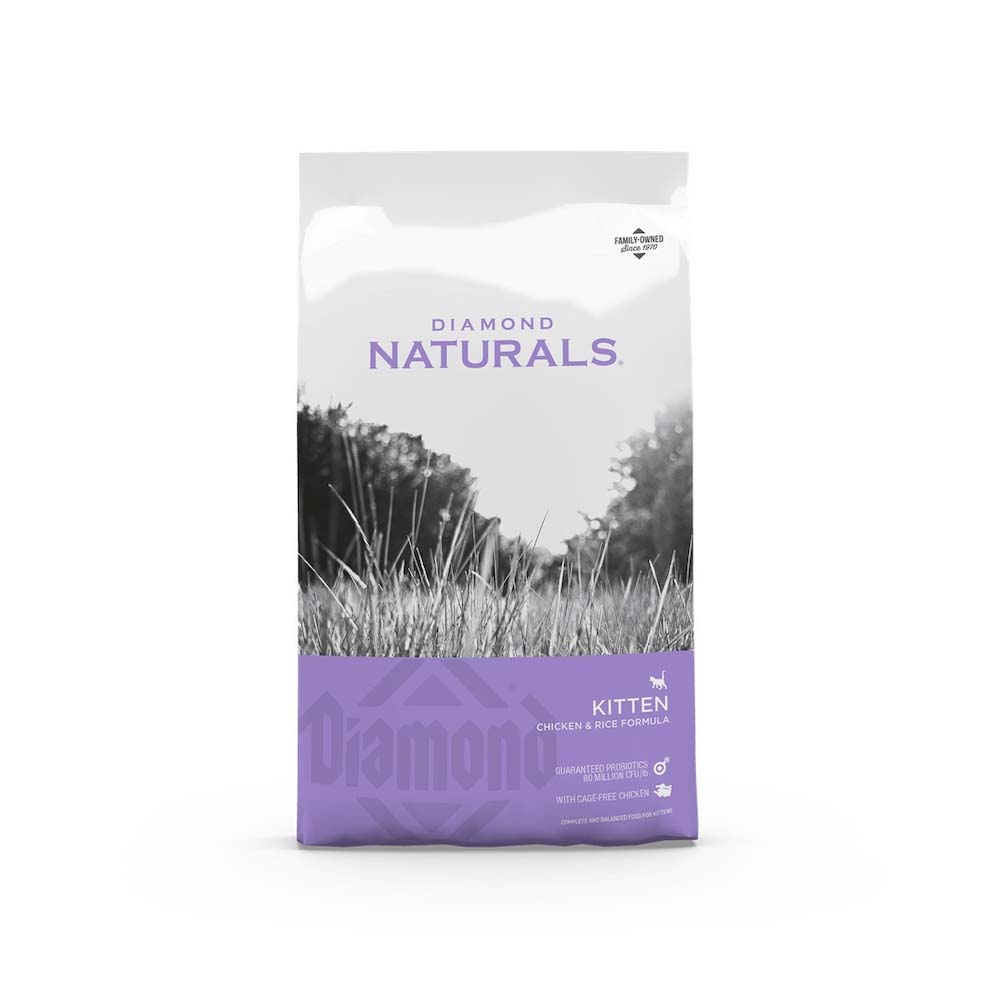 Diamond Naturals Kitten Ξηρά Τροφή για Ανήλικες Γάτες με Κοτόπουλο 3kg