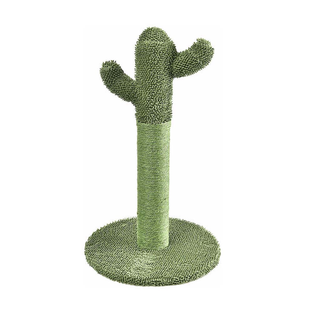 Pet Camelot Cactus Ονυχοδρόμιο Στύλος σε Πράσινο Χρώμα 40x40x65.5 εκ.