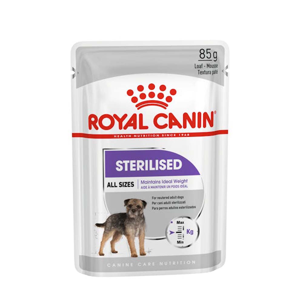 Royal Canin Sterilised Υγρή τροφή για σκύλους 85 Gr
