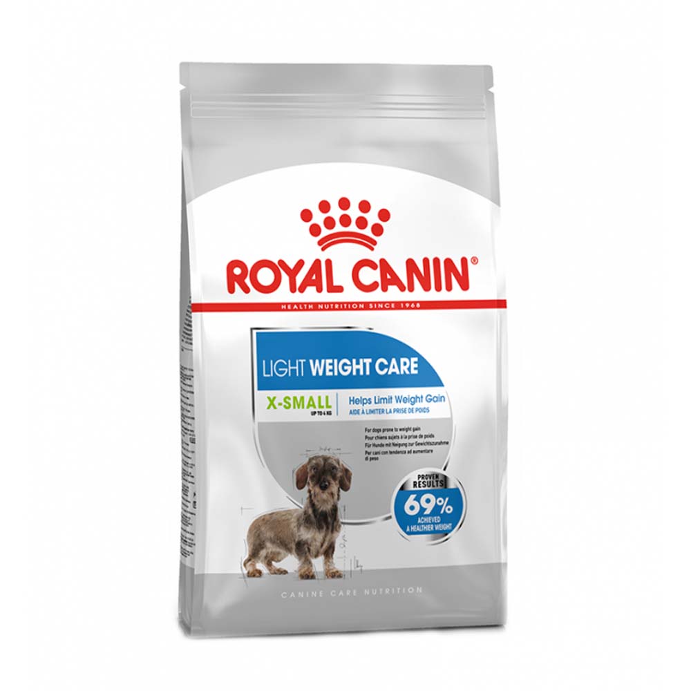 Royal Canin Xsmall Light Weight Care dog food 1.5kg