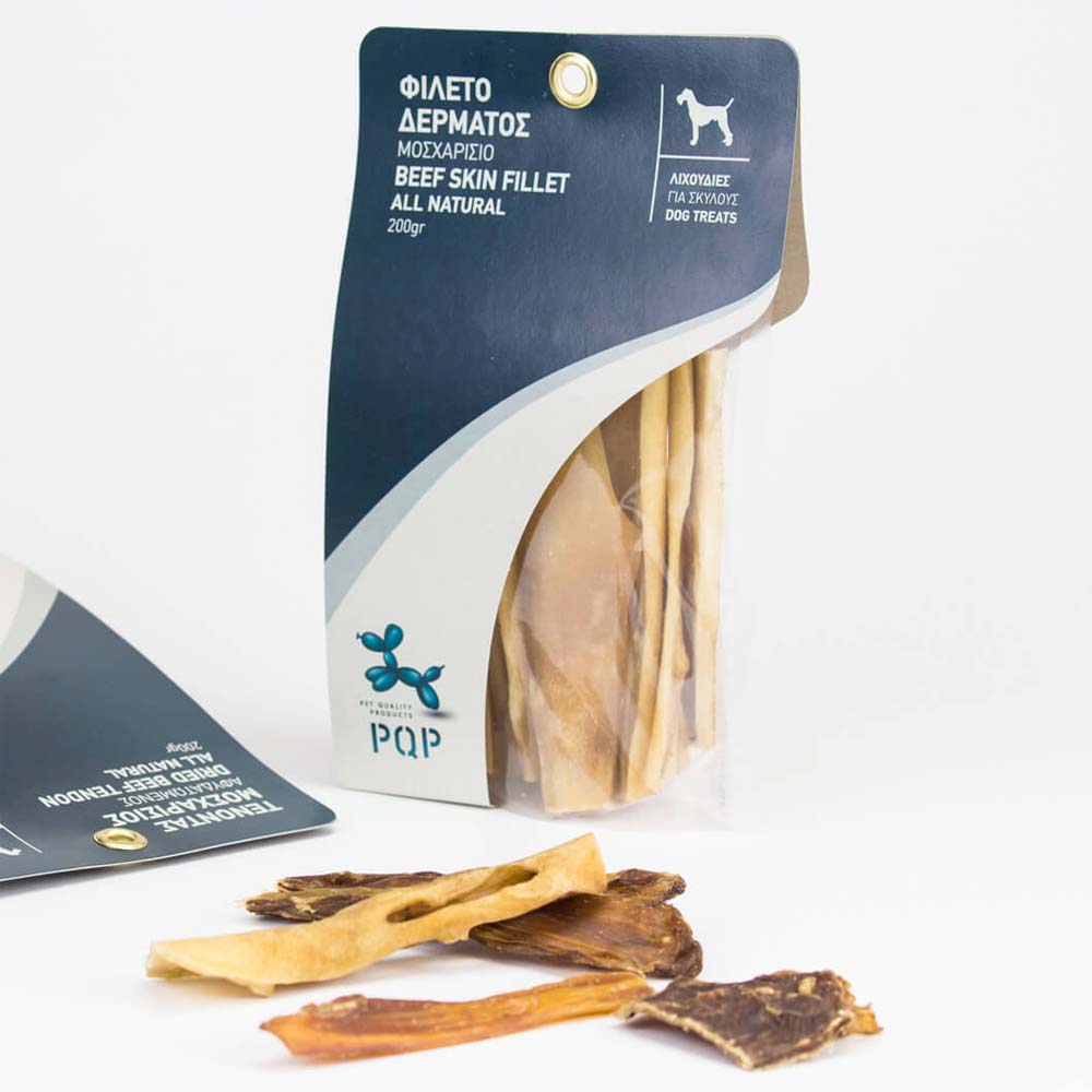 PQP Λιχουδιές Σκύλου με Μοσχάρι 130gr