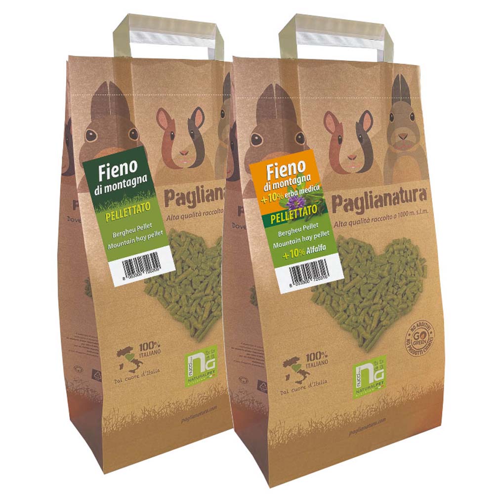 Πελλετ για κουνέλια και τρωκτικά 3kg