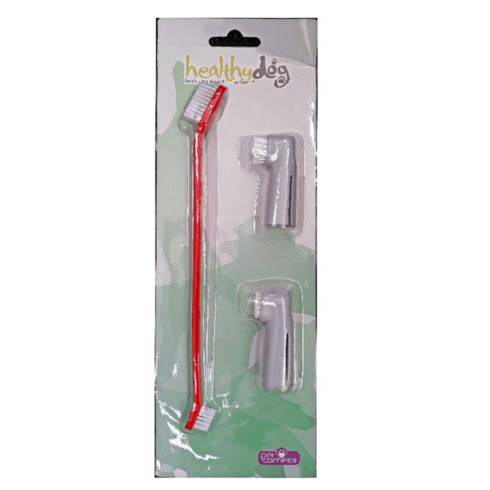 Pet Camelot Σετ Οδοντόβουρτσας