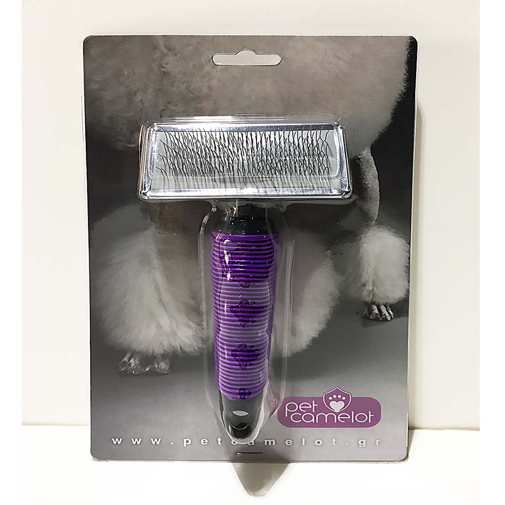 Pet Camelot Slicker Βούρτσα Medium Σκύλων για Περιποίηση Τριχώματος