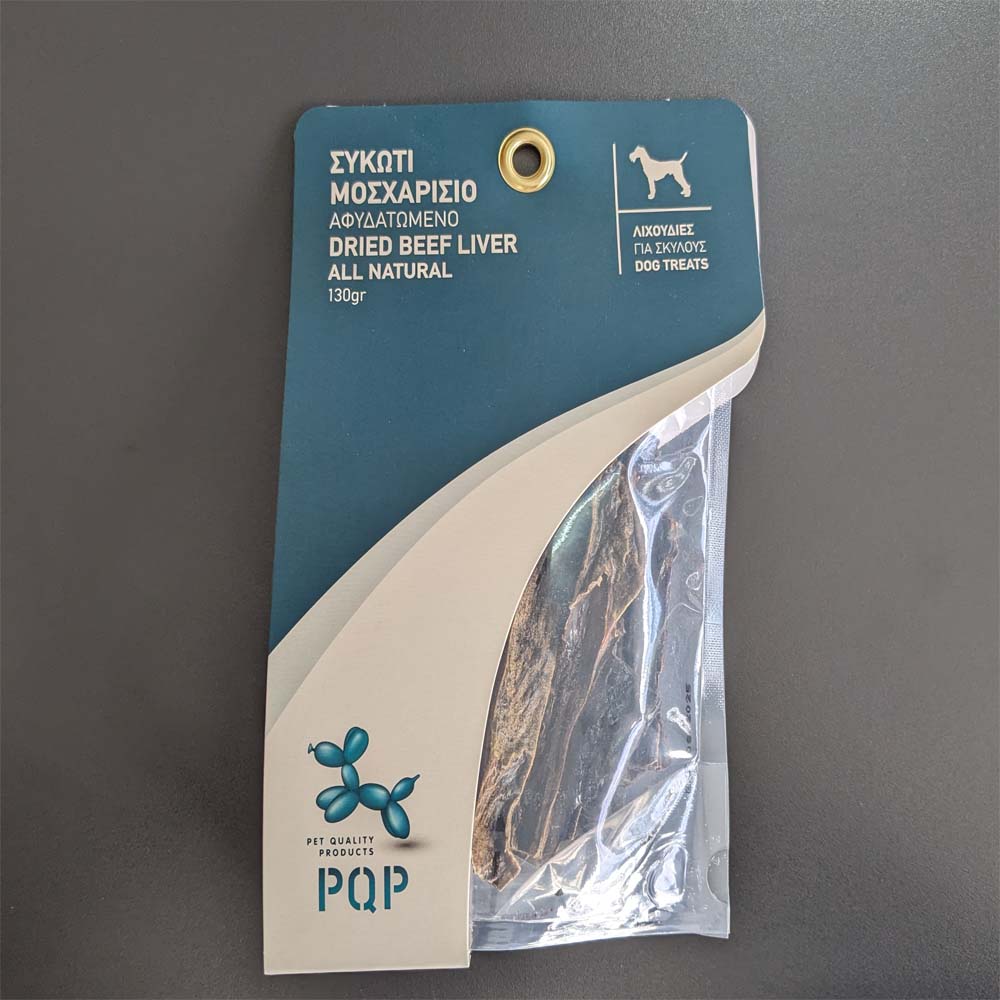 PQP Συκώτι Μοσχαρίσιο Αφυδατωμένο 130 gr