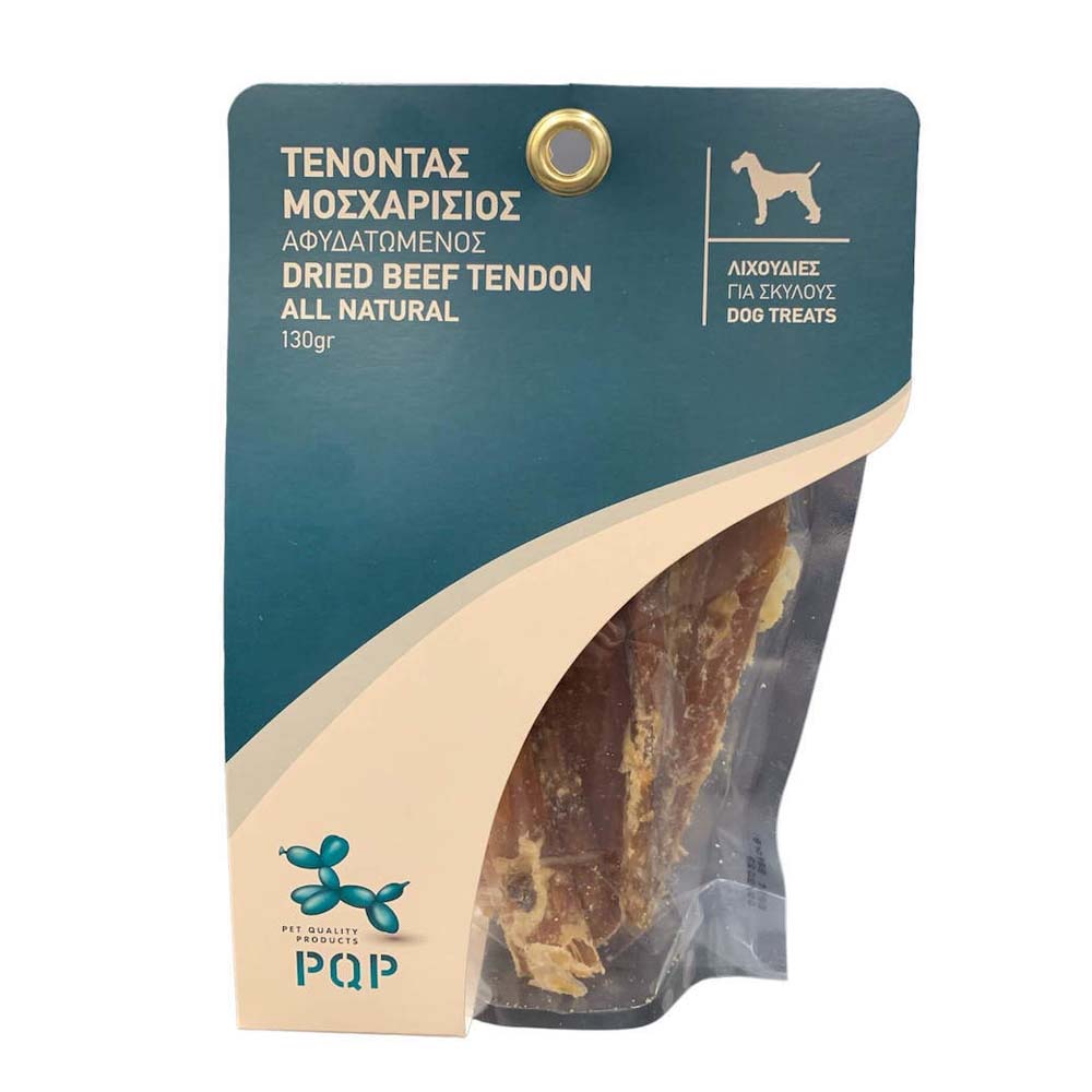 PQP Λιχουδιές Σκύλου με Μοσχάρι 130gr