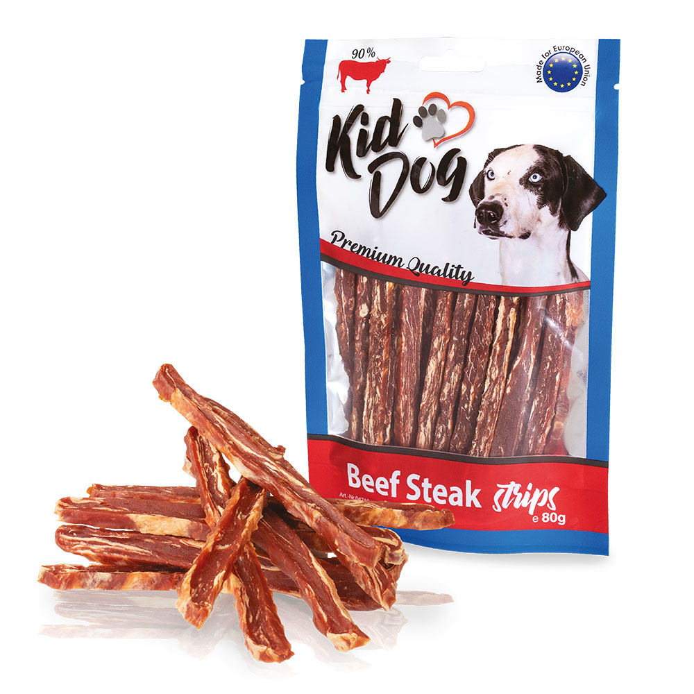 Kid Dog Beef Steak sticks 80gr