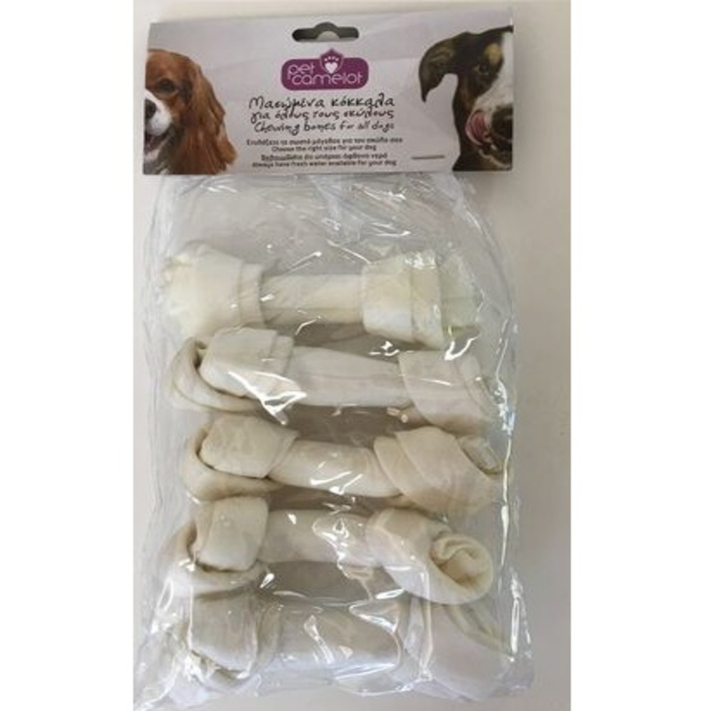 Pet Camelot Κόκκαλο Κόμπος Ασβεστίου 11.43cm - 30g (x5 pcs.)