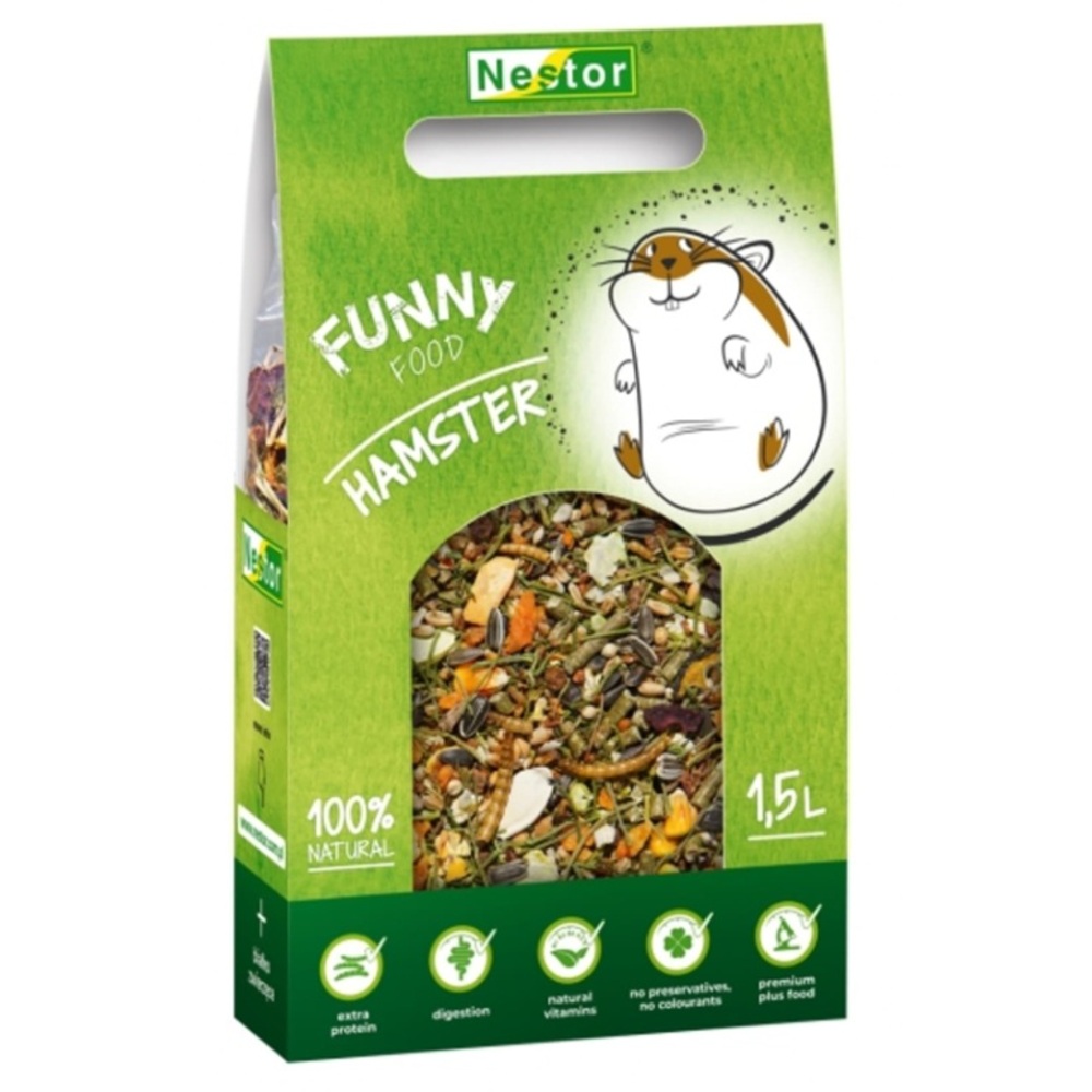 Nestor Τροφή Χάμστερ 660g - 1500mL