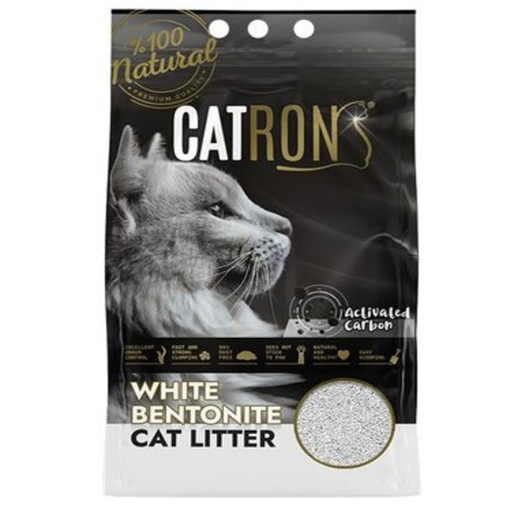 CATRON Άμμος Μπετονίτη με Ενεργοποιημένο Άνθρακα 5L