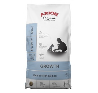 Arion Original Adult Small Breed Growth Σολομός 2kg