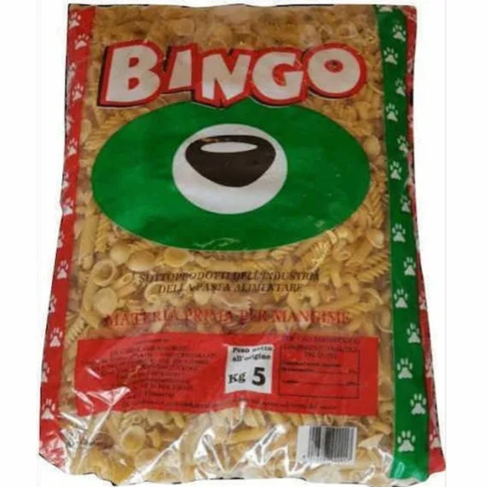 Bingo Μακαρόνια Σκύλου 5kg