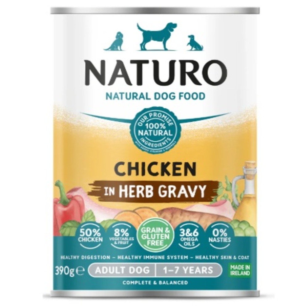 Naturo Gf Κοτόπουλο σε Σάλτσα με Βότανα 390g
