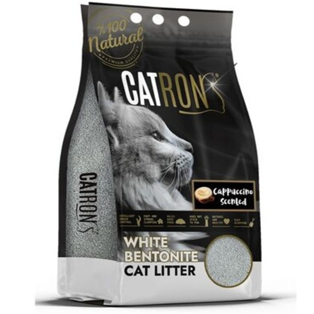 CATRON Άμμος Μπετονίτη με Άρωμα Καπουτσίνο 10L