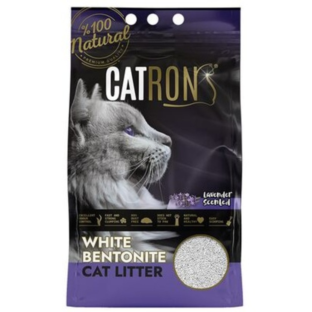 CATRON Άμμος Μπετονίτη με Άρωμα Λεβάντα 10L
