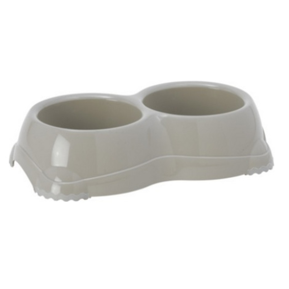 Moderna Smarty Διπλό Μπολ Σκύλου 330mL x2 Χακί