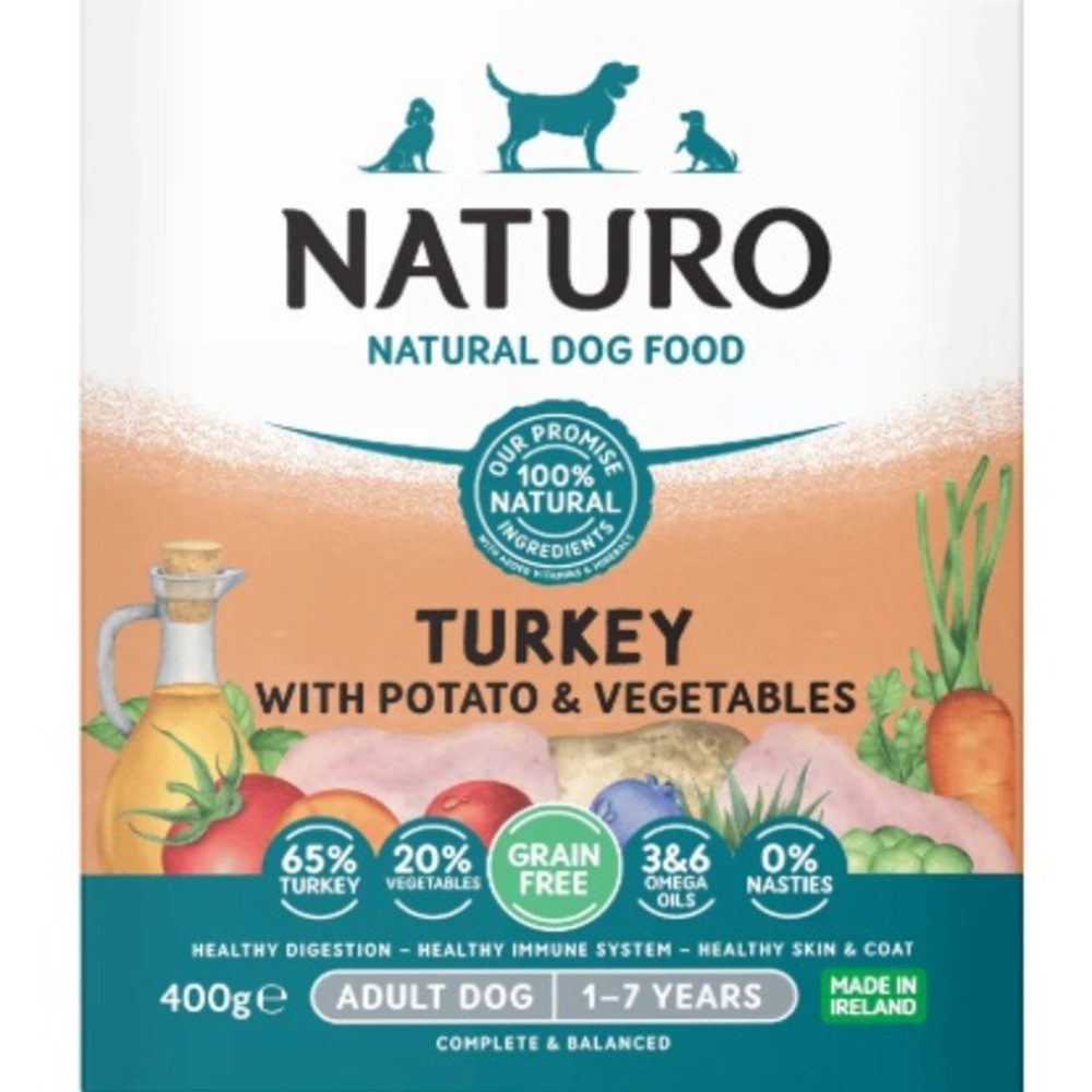 Naturo Tray Light Γαλοπούλα με Πατάτες και Λαχανικά 400g