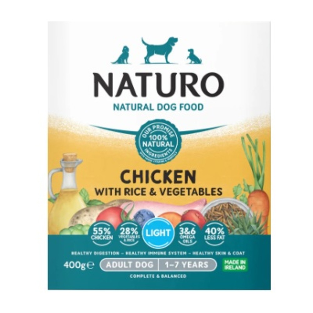 Naturo Tray Light Κοτόπουλο Ρύζι και Λαχανικά 400g