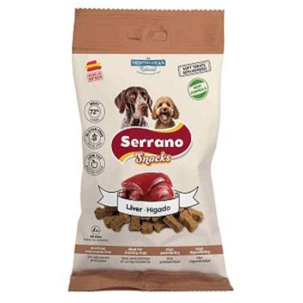Serrano Λιχουδιά για Σκύλο με Συκώτι 100g