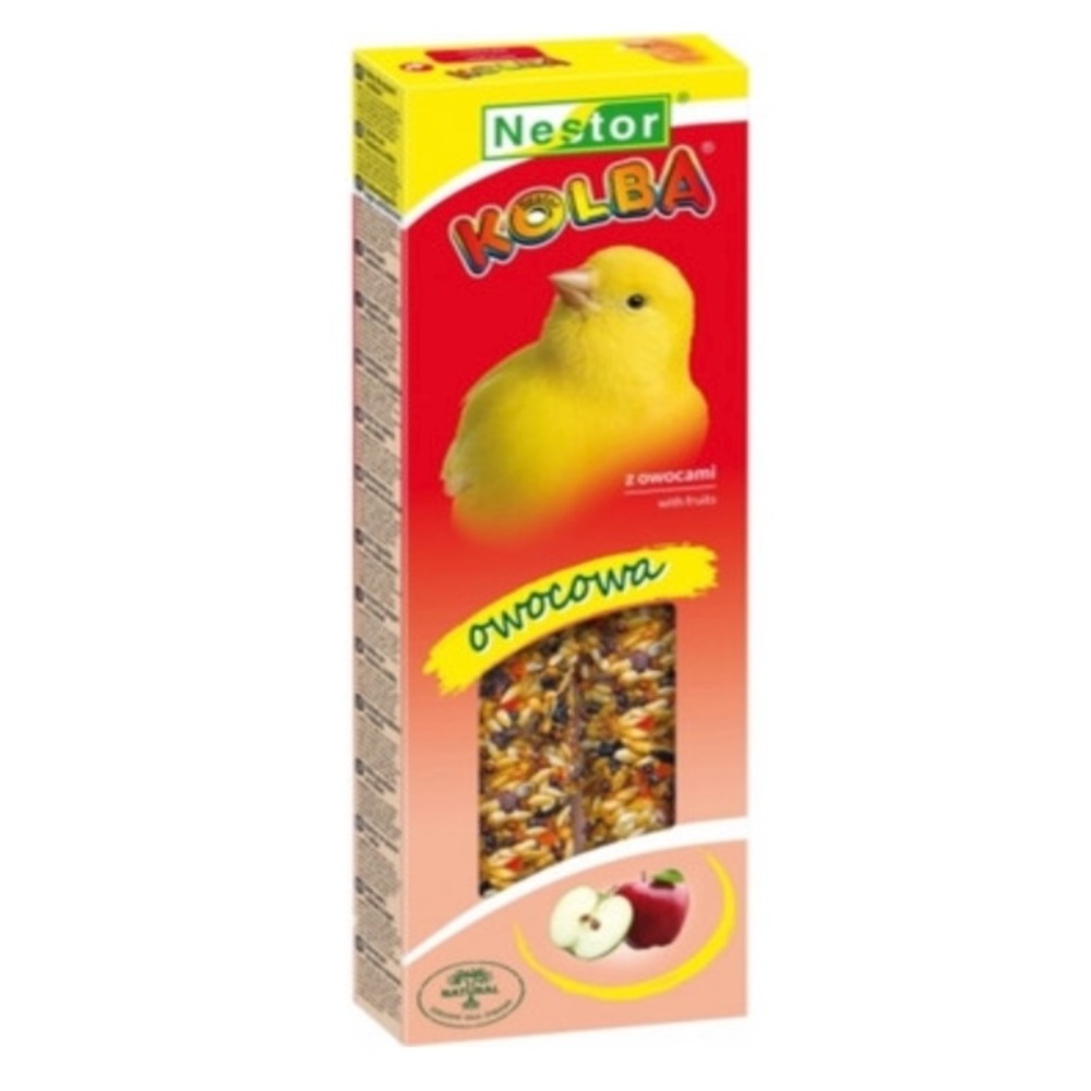 Nestor Kolba Λιχουδιά Στικ για Καναρίνια με Μήλο 85g x2