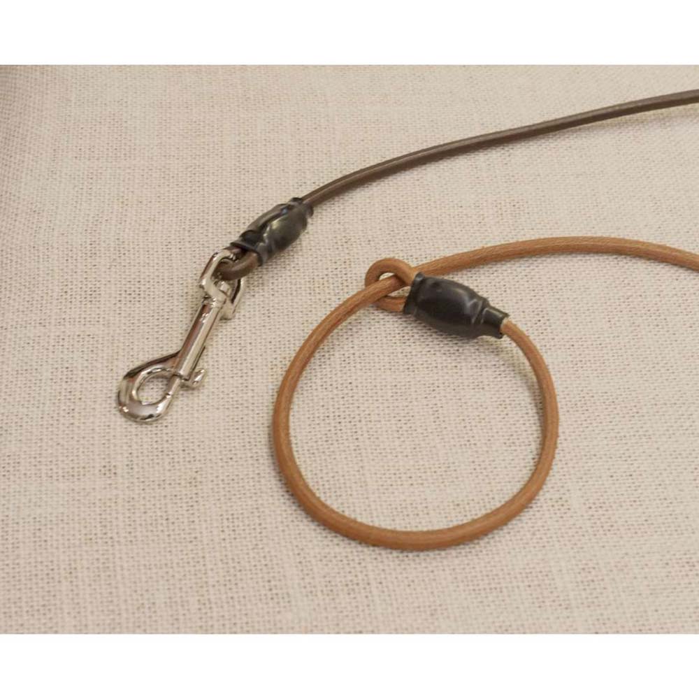 Funky Pet Οδηγός Βόλτας Κορδόνι Δερμάτινο με Πνίχτη 6χιλ - 150εκ