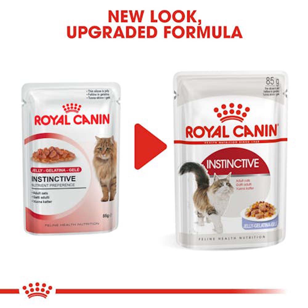 Royal Canin Wet Instinctive Adult Gravy cat food 12x85gr