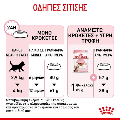 Royal Canin Kitten Sterilized food for kittens 2kg