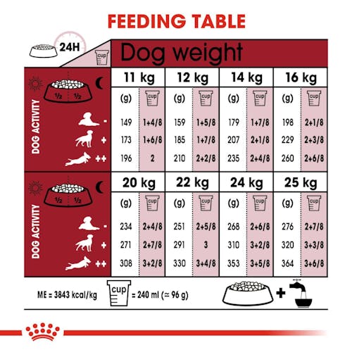 Royal Canin Medium Adult dog food 4kg
