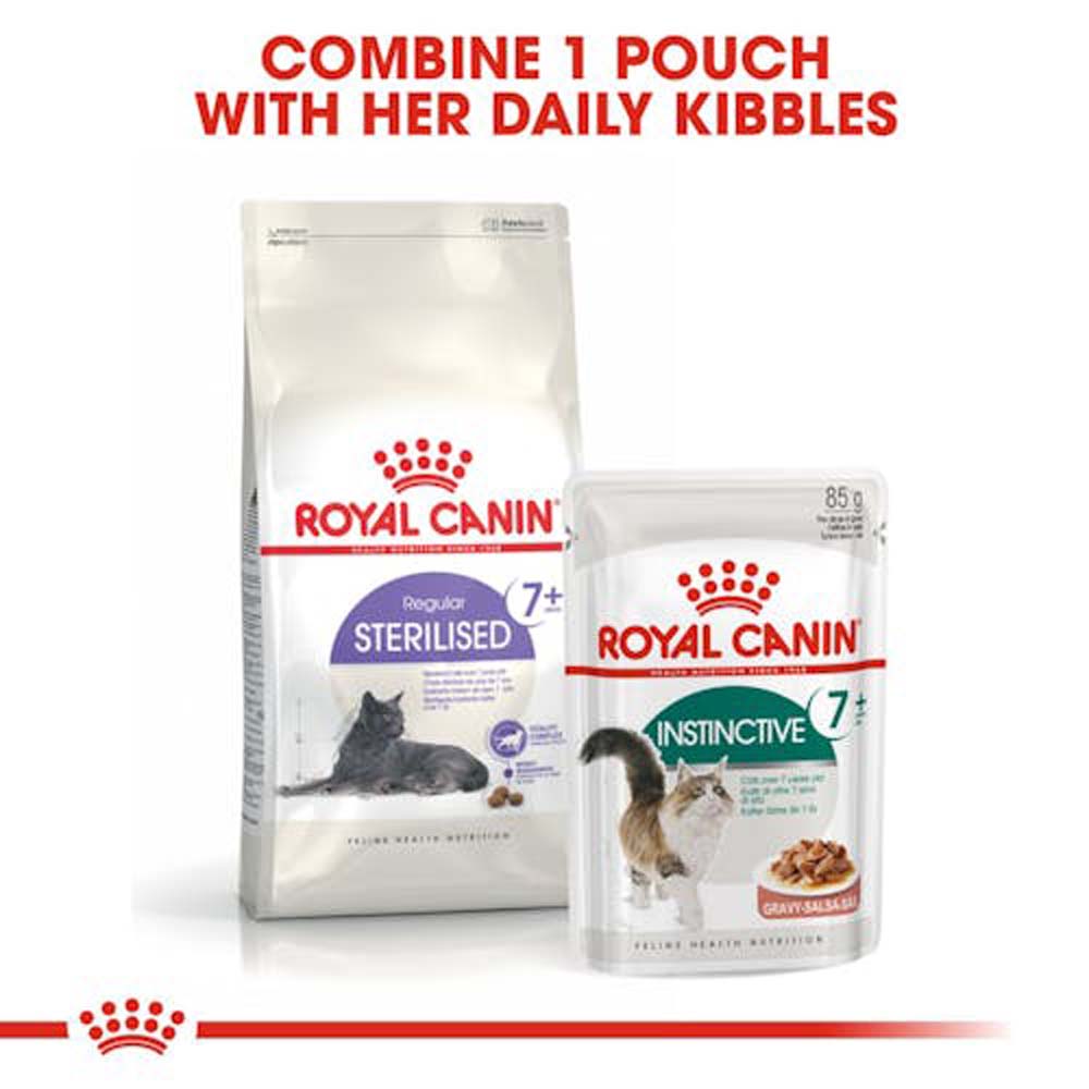 Royal Canin Sterilised +7 cat food 400g